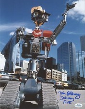 Tim Blaney "Short Circuit" AUTOGRAPH Signed 'Johnny Five' 11x14 Photo G ACOA