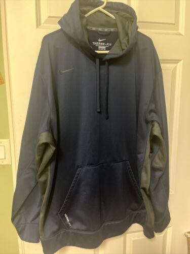 NIKE THERMA DRI-FIT HOODIE ATHLETIC HOODED SWEATSHIRT PULLOVER 4XL - Picture 1 of 5