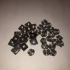 NEW - Set of 20 Football Helmet Chinstrap Snaps with Short T-Nut