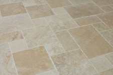 Antique Light Travertine Floor