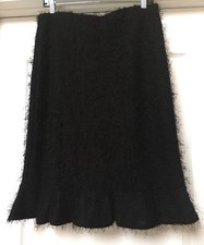 MAXI New York Black SWING SKIRT, Size L