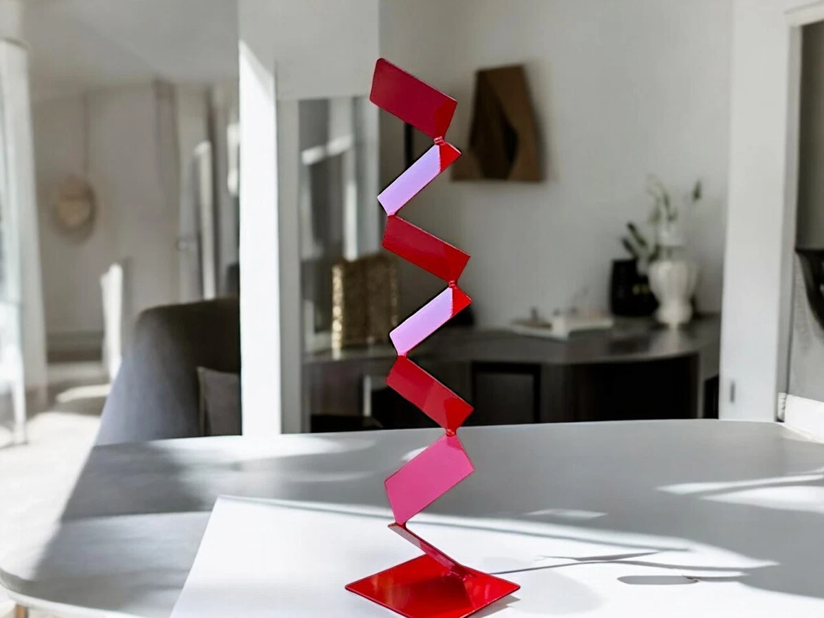 Modern Metal Garden Sculpture Art - Indoor Outdoor Sculpture - Abstract Decor