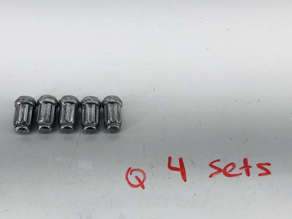 04-21 MAZDA 3 I SPORT JUEGO DE 5 TORNILLOS TUERCA RUEDA DELANTERA Y TRASERA OEM Foto 4 de 4