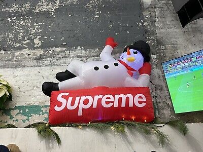 Supreme | Inflatable Snowman | FW22 | New | In Hand | eBay Supreme | Inflatable Snowman | FW22 | New | In Hand | eBay