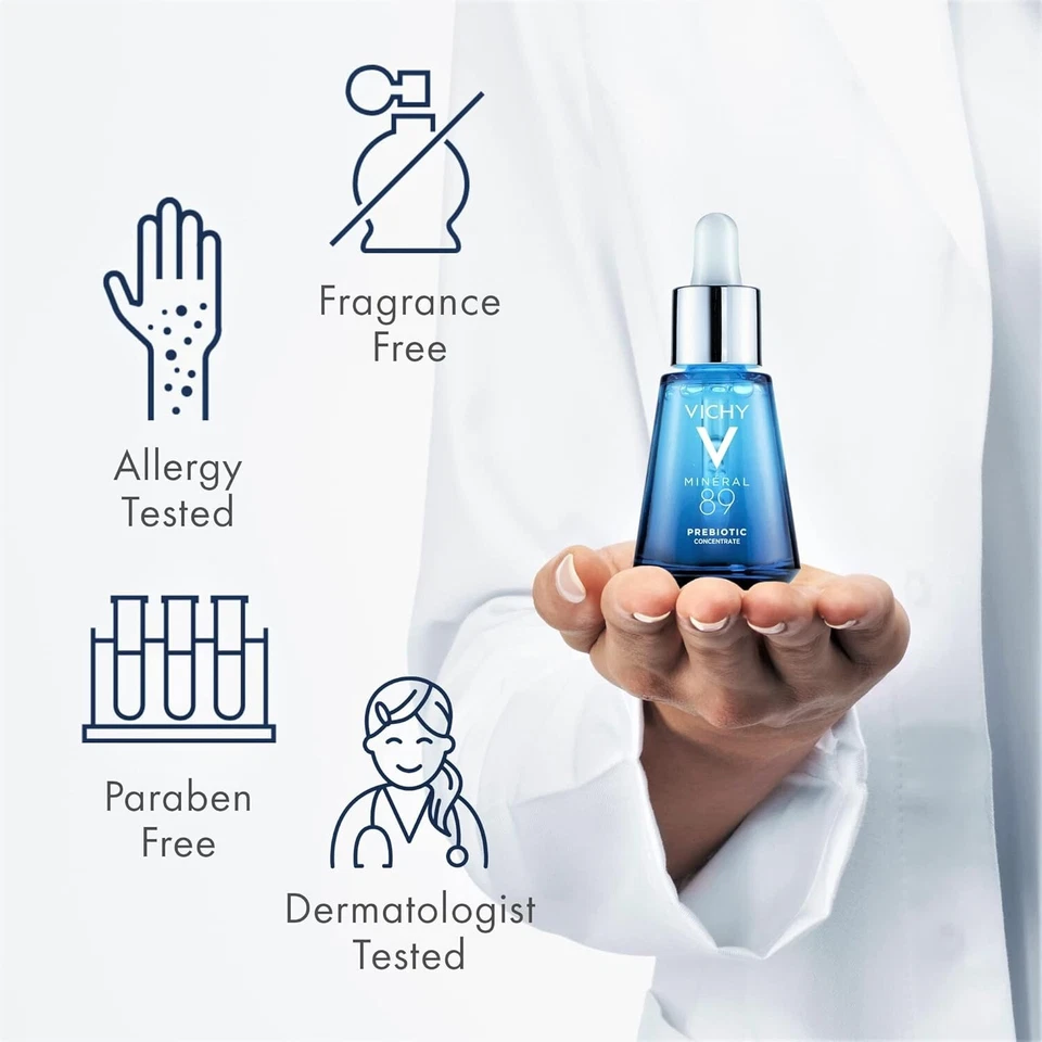 Suero facial antienvejecimiento fortalecedor de la piel Vichy Mineral 89 1 fl Foto 3 de 4
