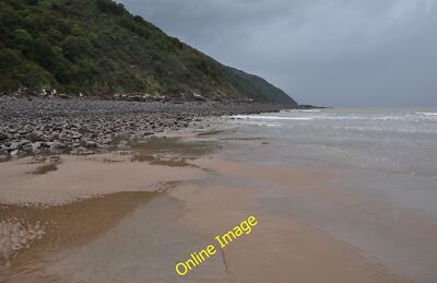 Photo 6x4 West Somerset : Greenaleigh Sand Minehead Looking along Greenal c2013