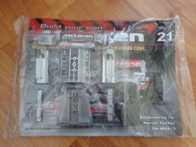 AUSGABE 21 DEAGOSTINI 1/8 BAUEN SIE IHR EIGENES MCLAREN MP4/23 LEWIS HAMILTON 2008 F1 AUTO