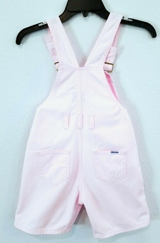 Vintage Chelsea Little Girls Pearls Sequin Hearts Rhinestones Denim Shortalls-M - Picture 3 of 5