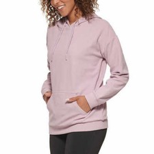 NWT MARC NEW YORK SOLID MAUVE LADIES' COZY HOODIE W/POCKET SZ XXL B863