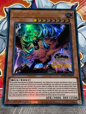 Yu Gi Oh Karte Alpha Der Meister der Beten MP21-FR179