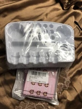 Lot: 10 Disposable INK Cup Tattoo Trays Eyelash Extension Pigment Memory Card