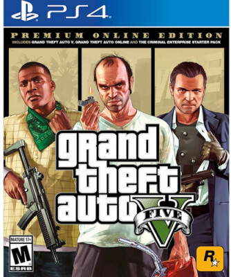 Grand Theft Auto V Premium Online Edition for PlayStation