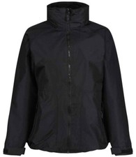 Regatta Ladies Hudson Waterproof Insulated Jacket Tra306 Black Size 14 New!