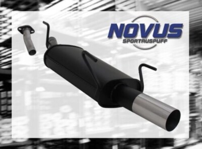 Scarico sportivo NOVUS gruppo N ESD 1x 76 mm RL design per