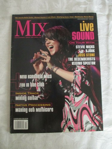 MIX MAGAZINE - JULY 2007 - PROFESSIONAL AUDIO and MUSIC PRODUCTION