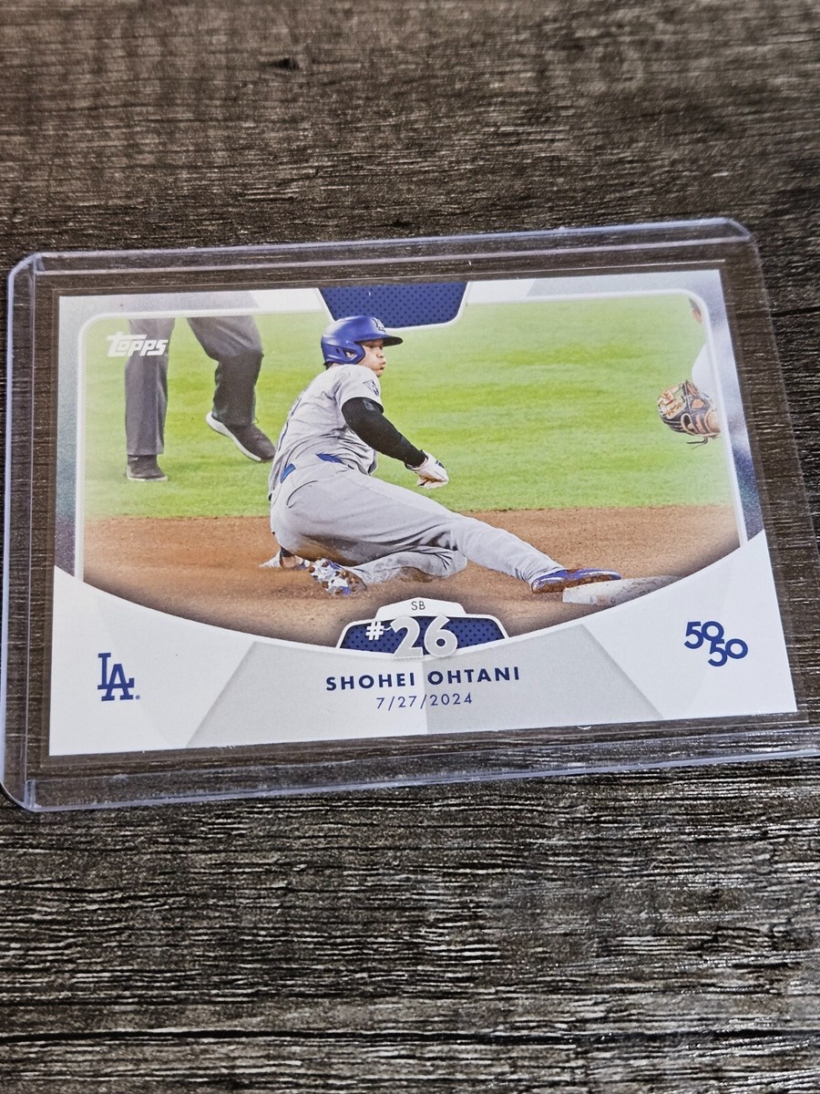 2024 Topps Shohei Ohtani 50/50 - SB#26 CARD#58 | eBay