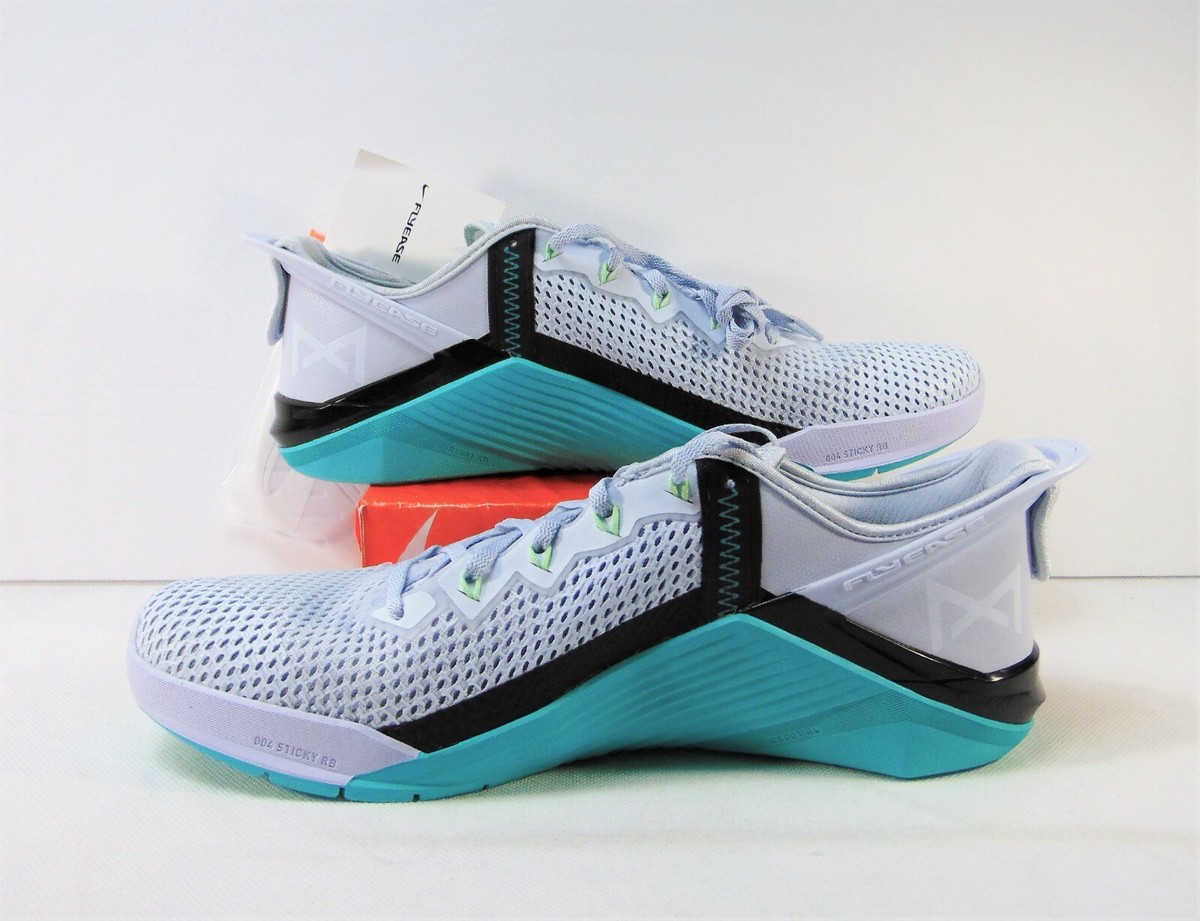 Nike Metcon 6 FlyEase VI Grey Aqua Crimson Training Shoes Sz 14 NEW DB3794 020 | eBay
