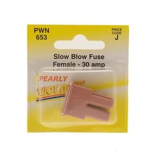 Image of Wot-Nots Fuse - Female Slow Blow - Pink - 30A