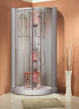 Dampfdusche Alaska inkl. Infrarotsauna Dusche Badezimmer Massage 90x90cm Angebot