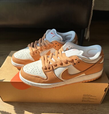 Nike SB Dunk Low Pro ISO  Light Cognac  neu Gr. EU 38.5