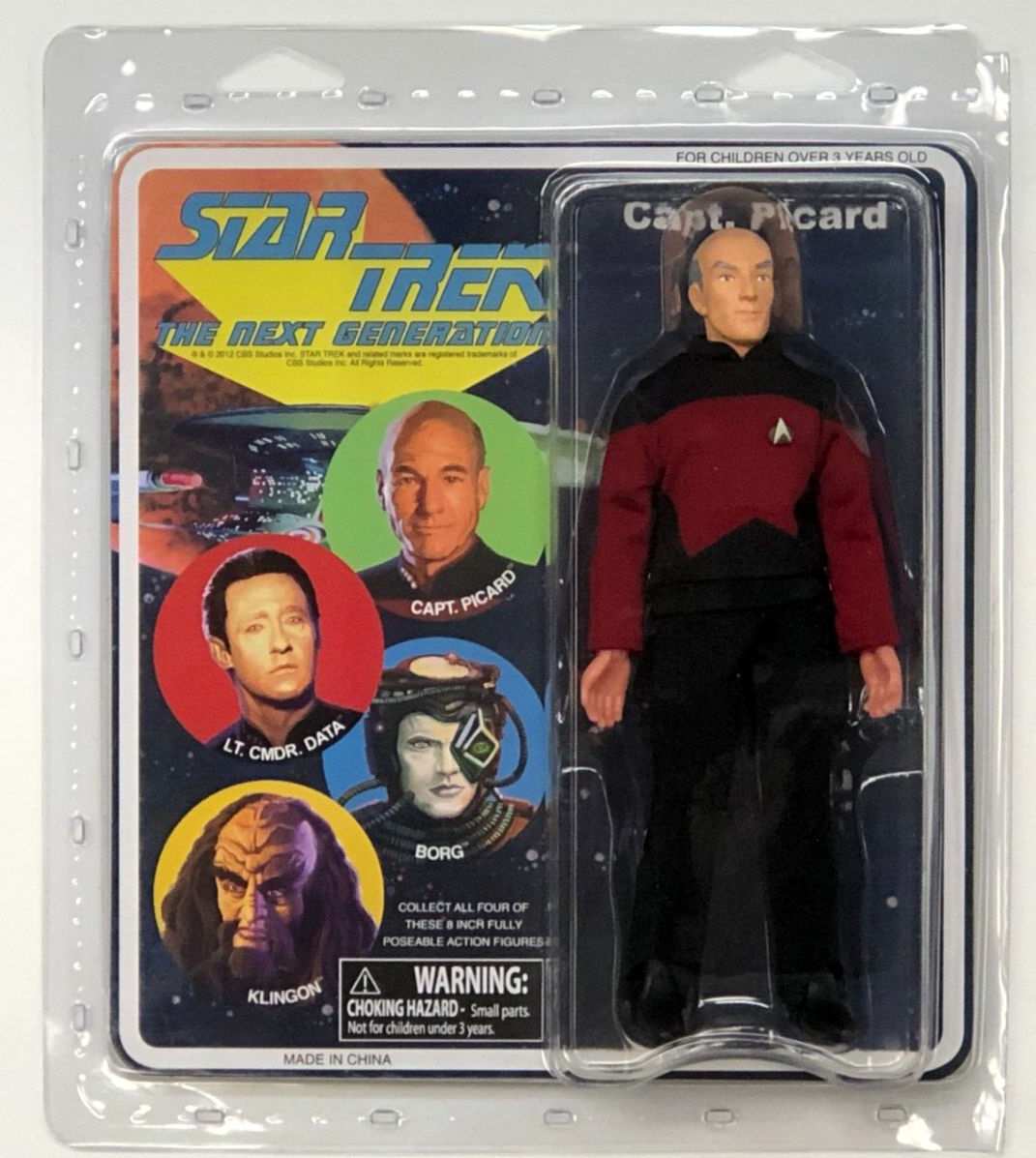 STAR TREK TV Series EMCE MEGO 8 inch Action Figure - CAPTAIN PICARD ...
