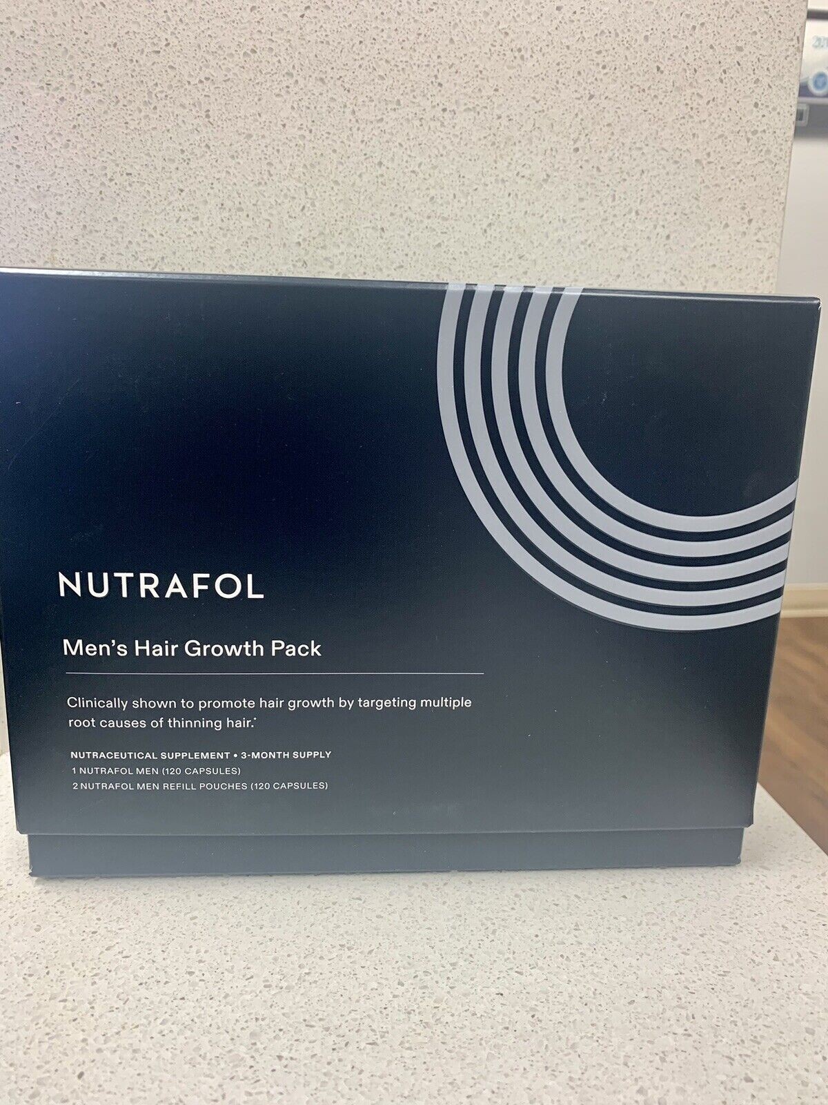 Nutrafol Men’s Hair Growth Capsules (360 total) 3Month Supply BNIB FREE SHIP eBay