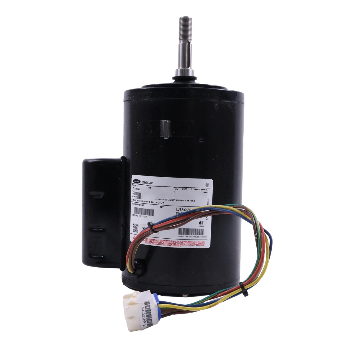 Fan Motor Evaporator 54-00585-20 54-00585-21 for Carrier