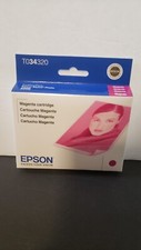 Epson Stylus Photo 2200 Ink Cartridge T034320 Factory Sealed Box Expired Magenta