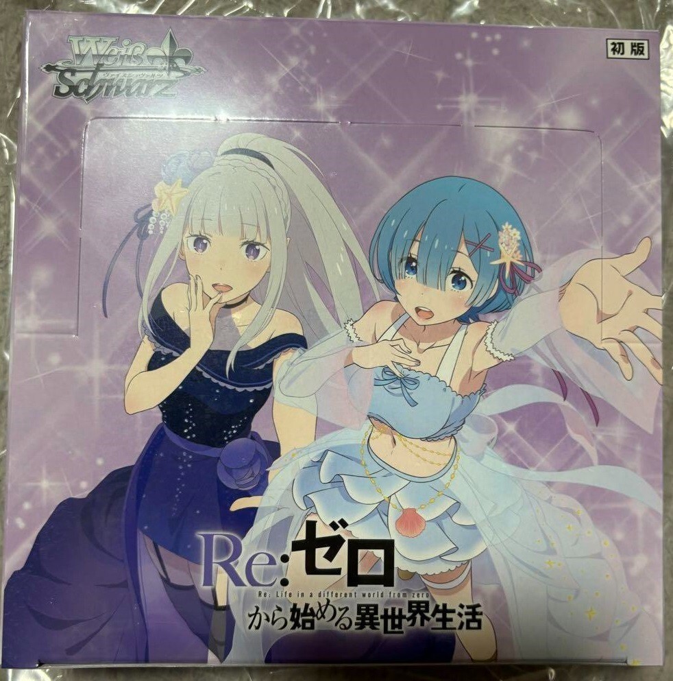 Weiss Schwarz Booster Box Re:Zero vol.3 NEW | eBay