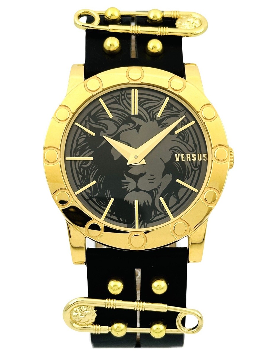 Versus by Versace SF703 0014 Ladies MIAMI Golden Stainless White Leather Watch Versus by Versace SF703 0014 Ladies MIAMI Golden Stainless  main image 3