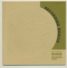 Recording Basics Booklet 3M Company Magnetic Products Division Retro Recording