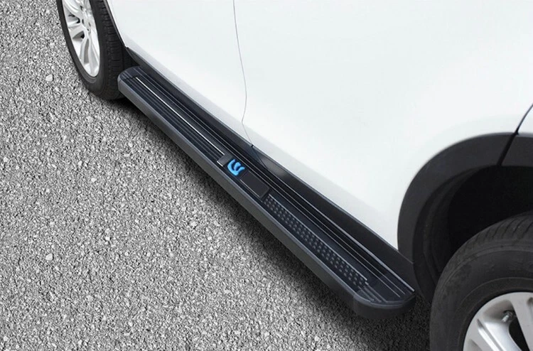 2 piezas estriberas peldaños laterales barras Nerf aptas para Audi Q7 2006-2015 peldaños fijos Foto 4 de 4