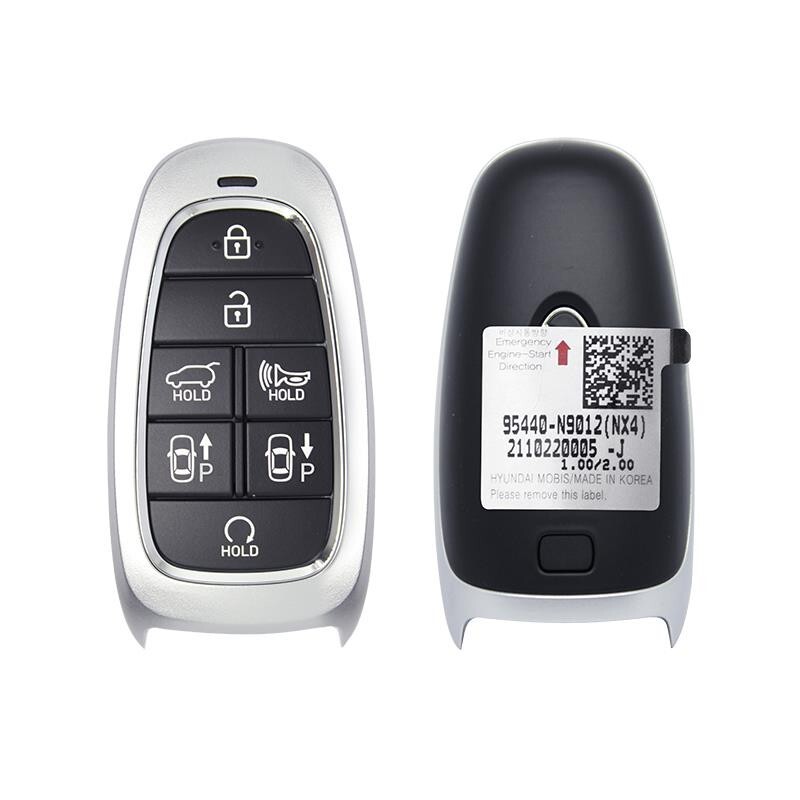 Genuine 2021 - 2022 HYUNDAI TUCSON SMART KEY - 7BUTTONS - 433MHZ ハンカチ