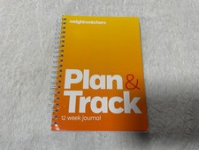WEIGHT WATCHERS PLAN  TRACK 12 WEEK JOURNAL "PLEASE READ"