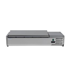 Countertop Prep Fridge 180cm Stainless Steel Kitchen Commercial Catering Diam...