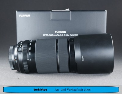 Fujifilm XF 70-300mm f 4-5,6 R LM OIS WR Teleobjektiv Sehr Gut OVP