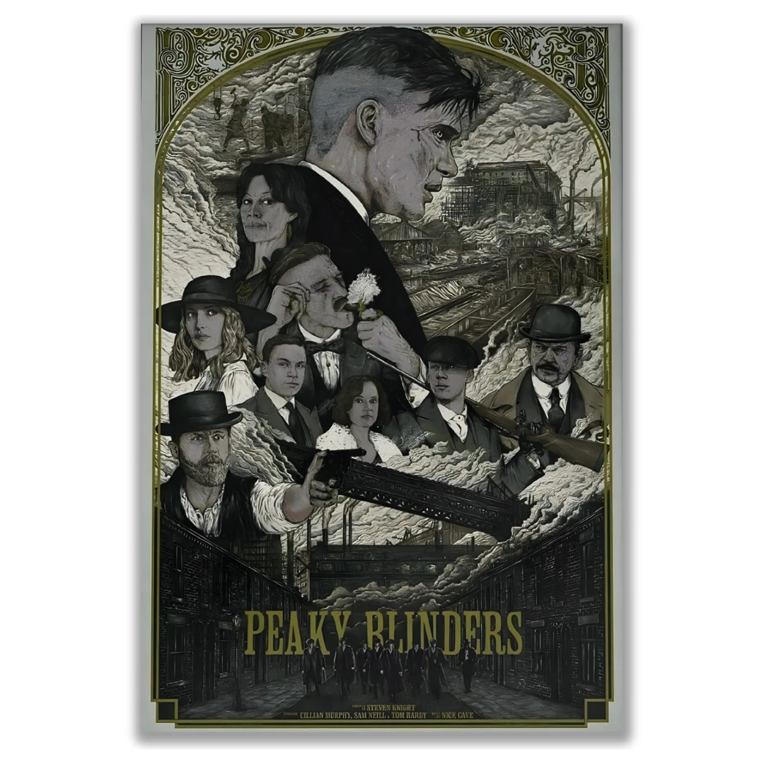 Peaky Blinders Poster – Legendary TV Series Wall Art