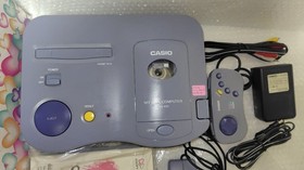 Casio Loopy My Seal Computer SV-100 Console System with Box Game Set Tested