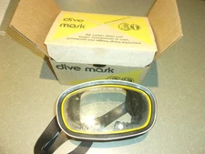 Vintage U.S. Divers Atlantis Dive Mask with Box Jacques Cousteau 5077-00