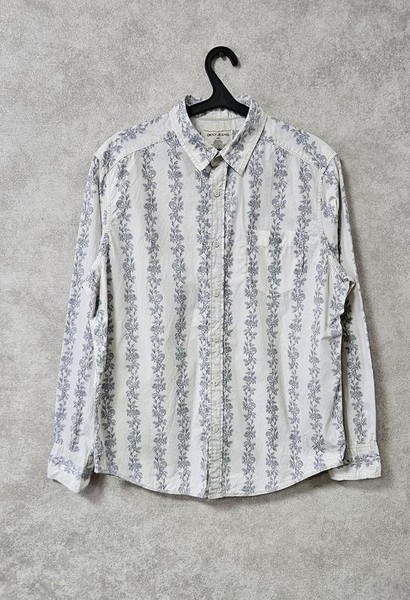 Men DKNY Shirt White Cotton 40 /L / 48