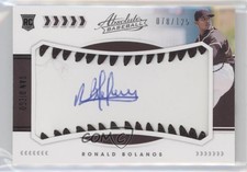 2020 Absolute Rookie Baseball Material Signatures Black Ronald Bolanos Auto 9b4
