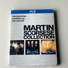MARTIN SCORSESE COLLECTION 2010 BLU RAY 3 FILM BRAND NEW SEALED DEPART/GOOD/AVI