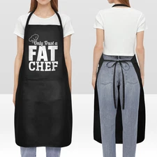 "Only Trust a Fat Chef" Funny Apron