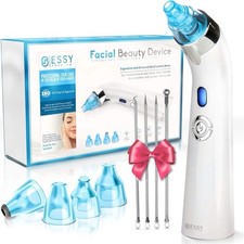 ESSY Premium E8032 Facial Beauty Device Blackhead Remover White/Blue