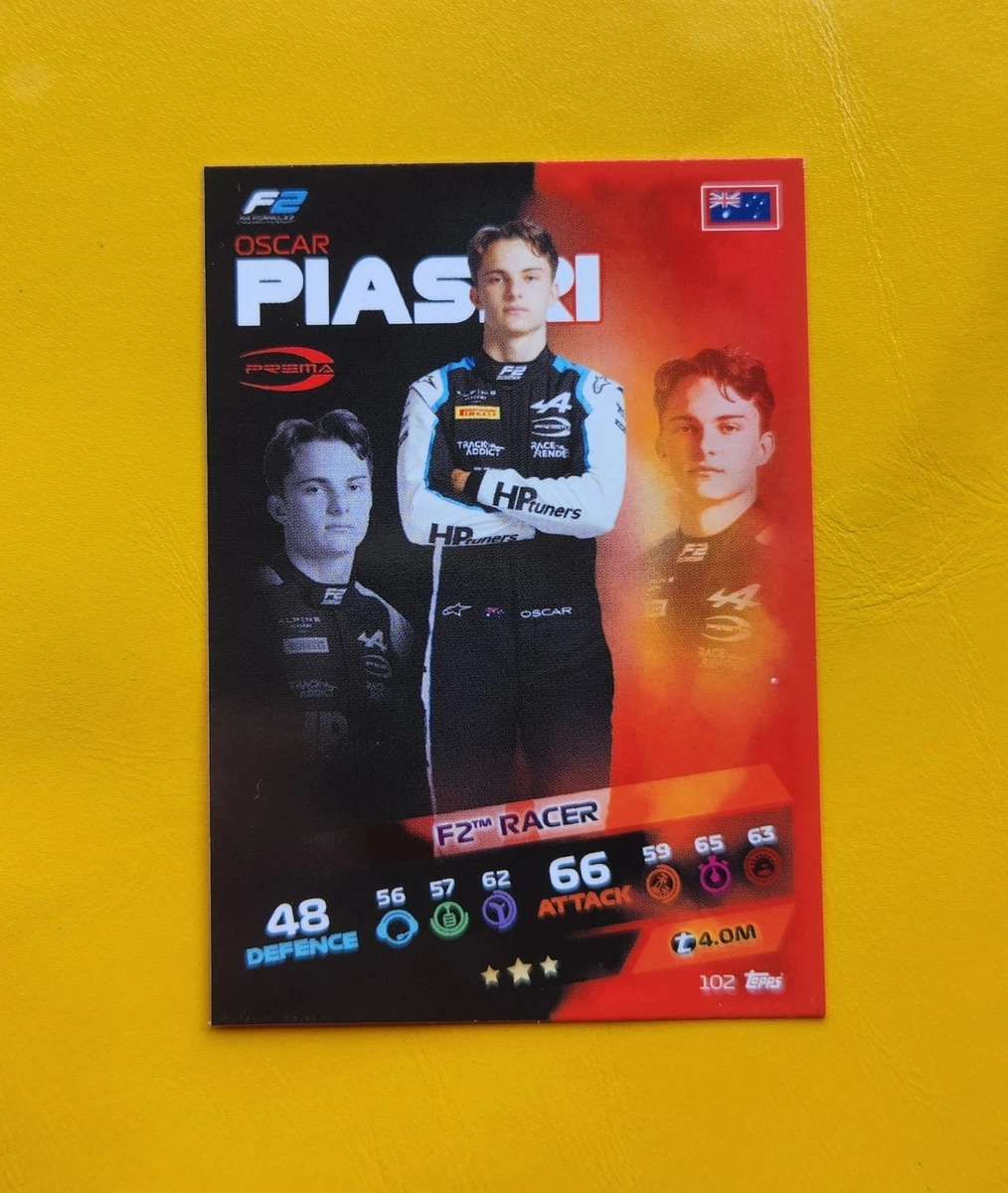 Topps F1 Turbo Attax - Oscar Piastri #102 2021 for sale | eBay