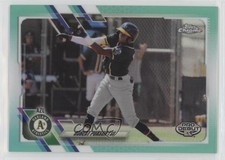 2021 Topps Pro Debut Chrome Aqua Refractor 4/75 Robert Puason #PDC-82 he0