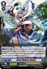 Vanguard TCG card BT09/068EN C Solar Maiden, Uzume Clash of the Knights & Dragon