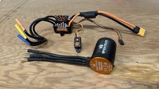 Spektrum Brushless 2-3S 100amp ESC SPMXSE1100 / 4000Kv Motor SPMXSM1400 Losi LMT