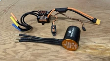 Spektrum Brushless 2-3S 100amp ESC SPMXSE1100 / 4000Kv Motor SPMXSM1400 Losi LMT
