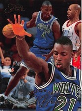 1995-96 Flair Fleer - Kevin Garnett Rookie Card #206 Minnesota Timberwolves. rookie card picture